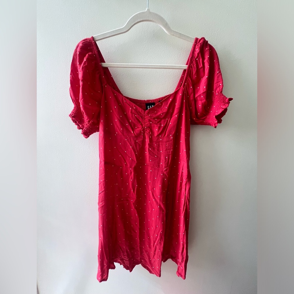 PROJECT GAP LENZING™ ECOVERO™ Puff Sleeve Mini Dress